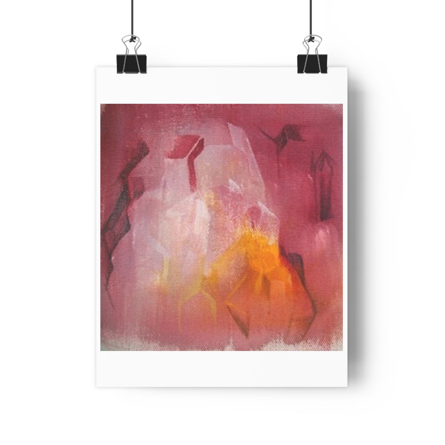 "Raspberry Citrine”- Giclée Art Print by artist David Hilborn