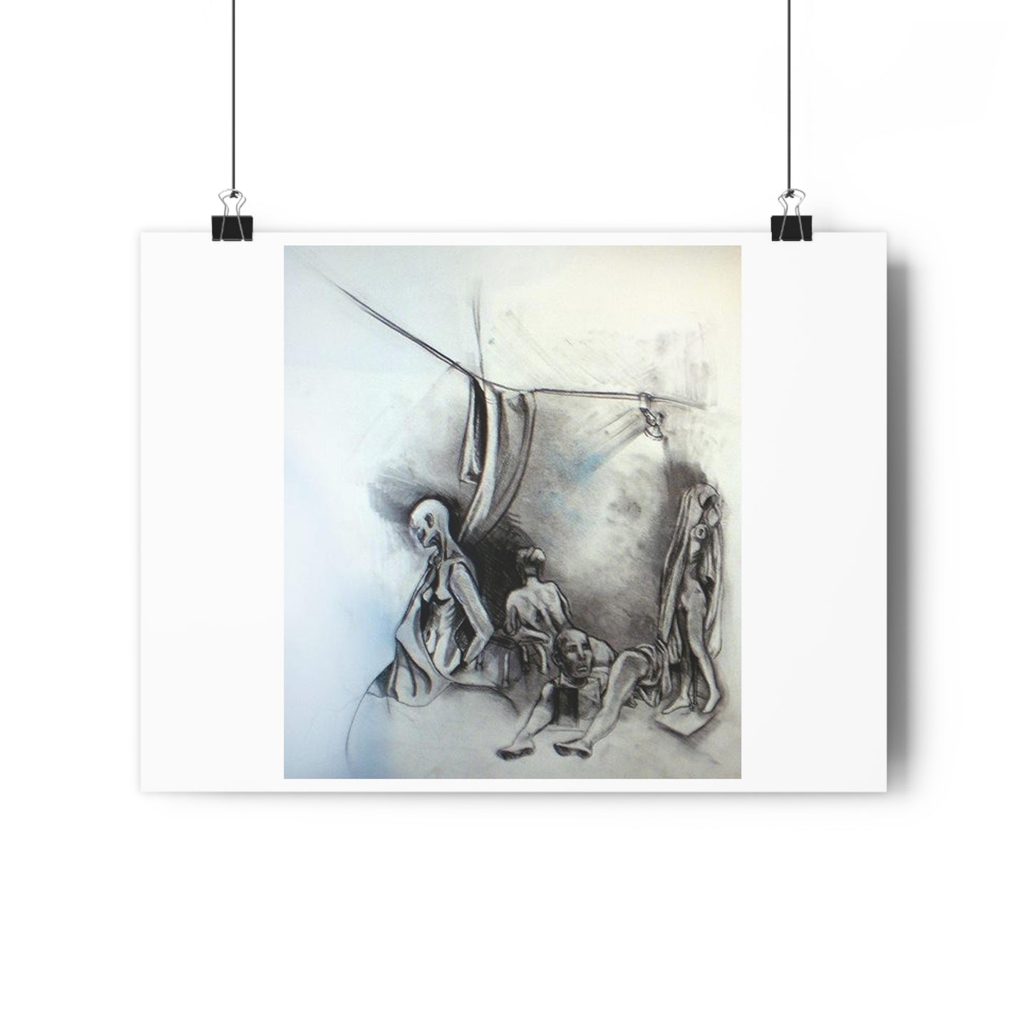 "Staged”- Giclée Art Print by artist David Hilborn