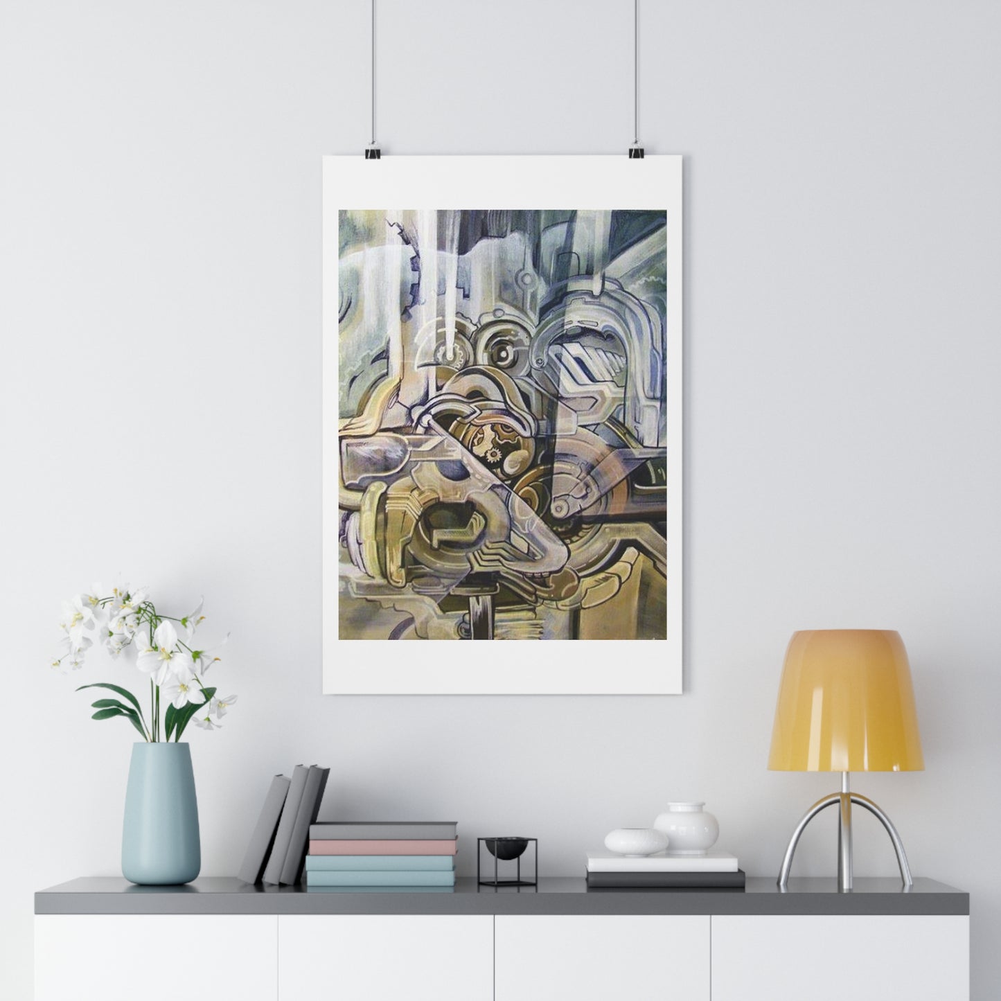 “Mech”- Giclée Art Print by artist David Hilborn