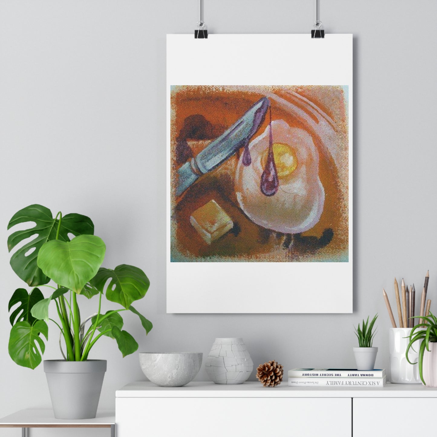 "Bitch you breakfast”- Giclée Art Print by artist David Hilborn