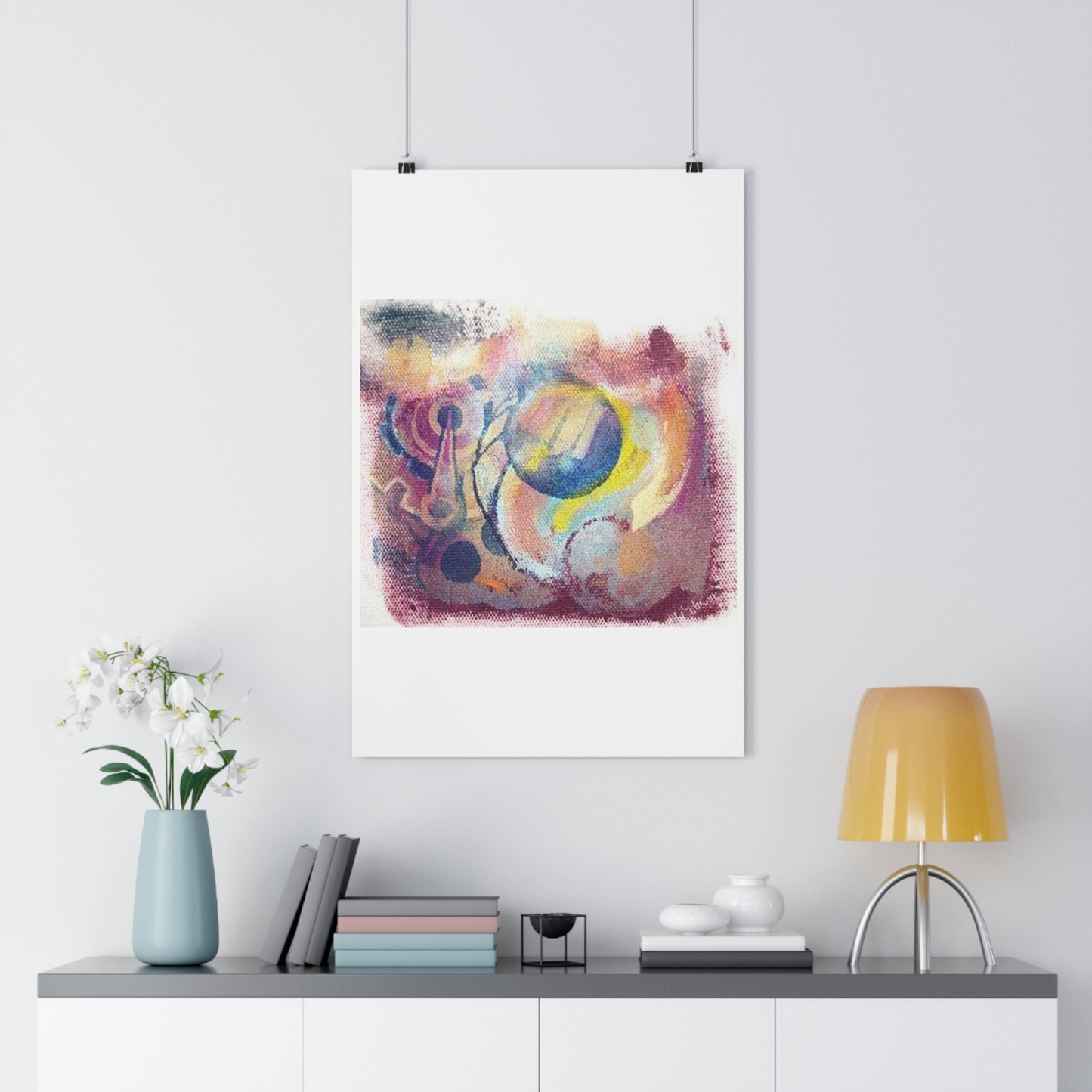 "Button Loop”- Giclée Art Print by artist David Hilborn