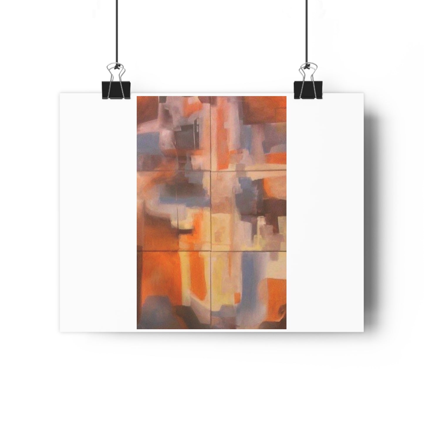 "Complimentary Contemporary”- Giclée Art Print by artist David Hilborn