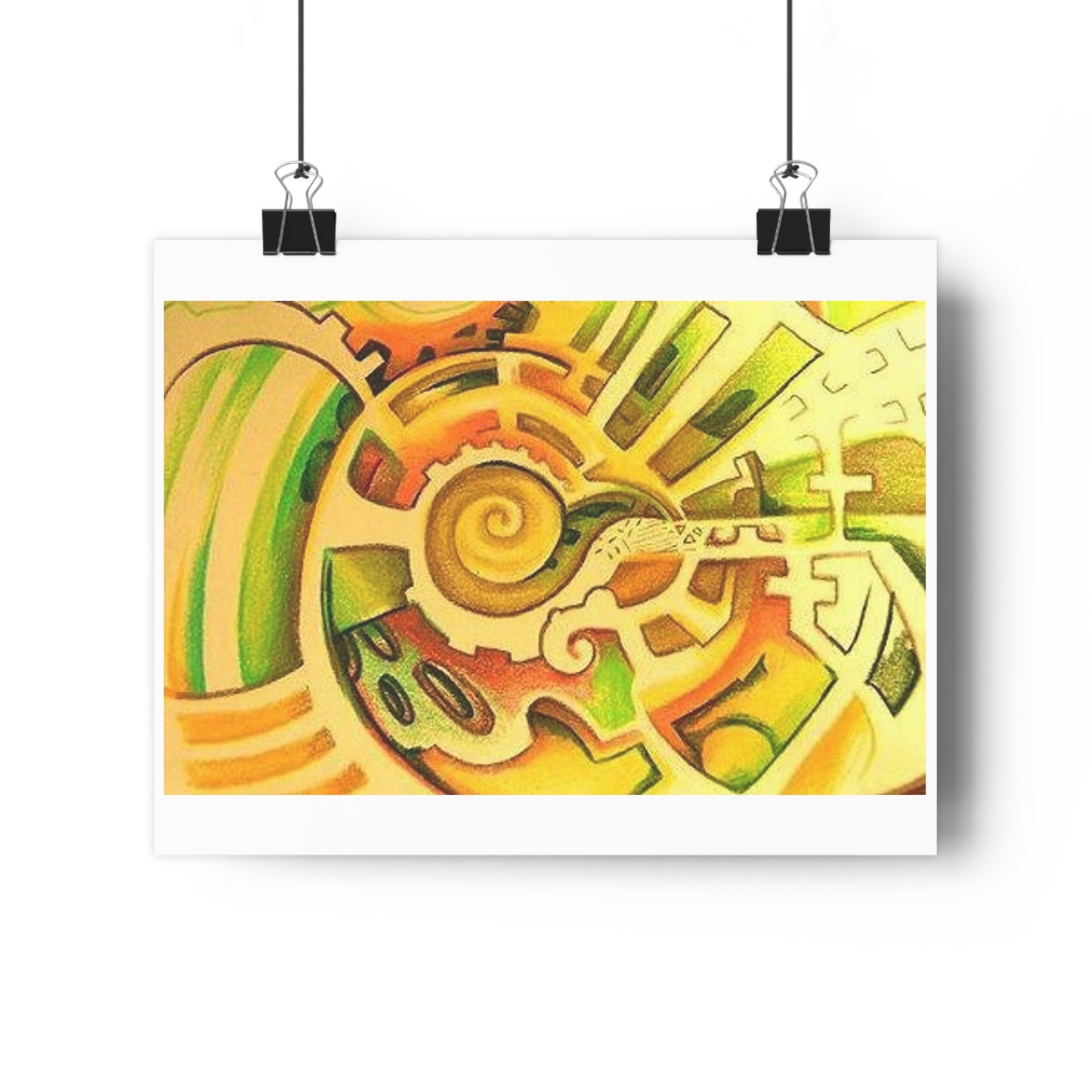 "Clockwork”- Giclée Art Print by artist David Hilborn