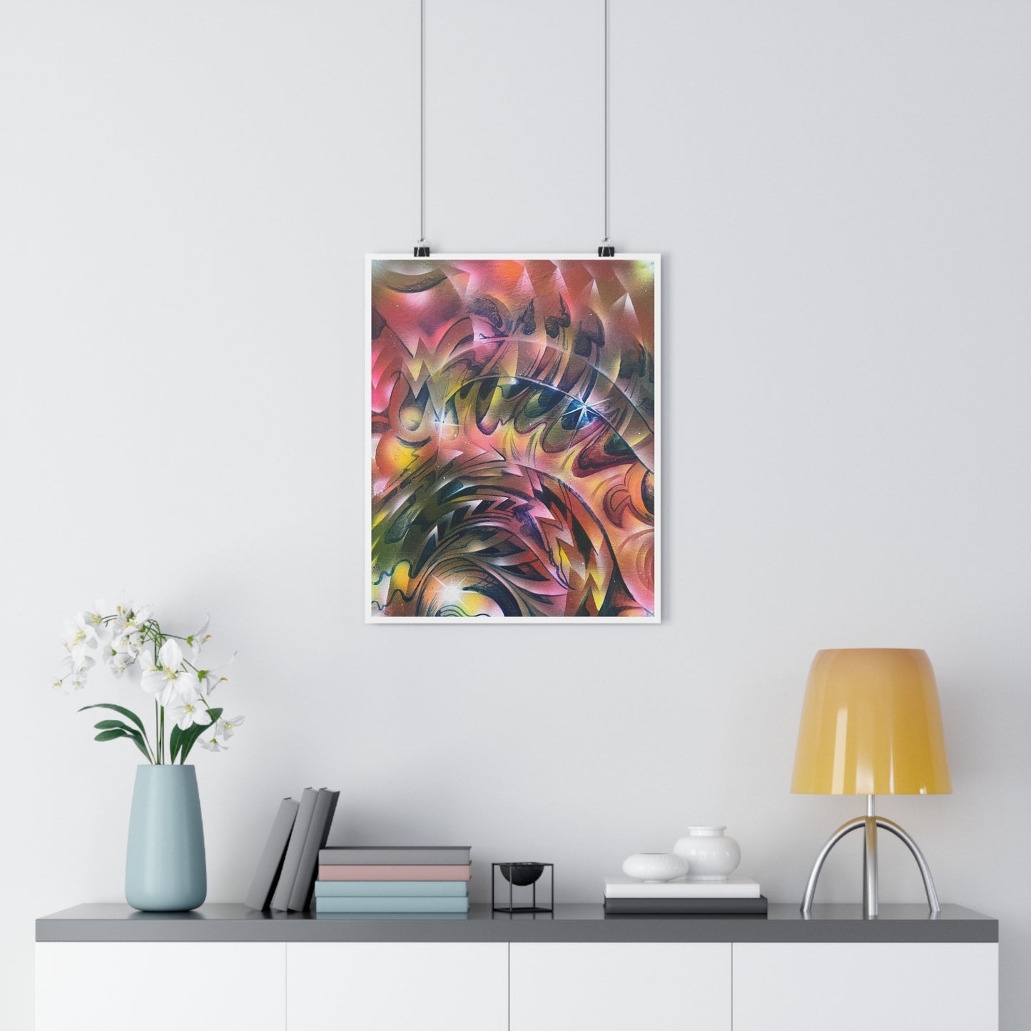 "Seahorse" - Giclée Art Print by artist David Hilborn