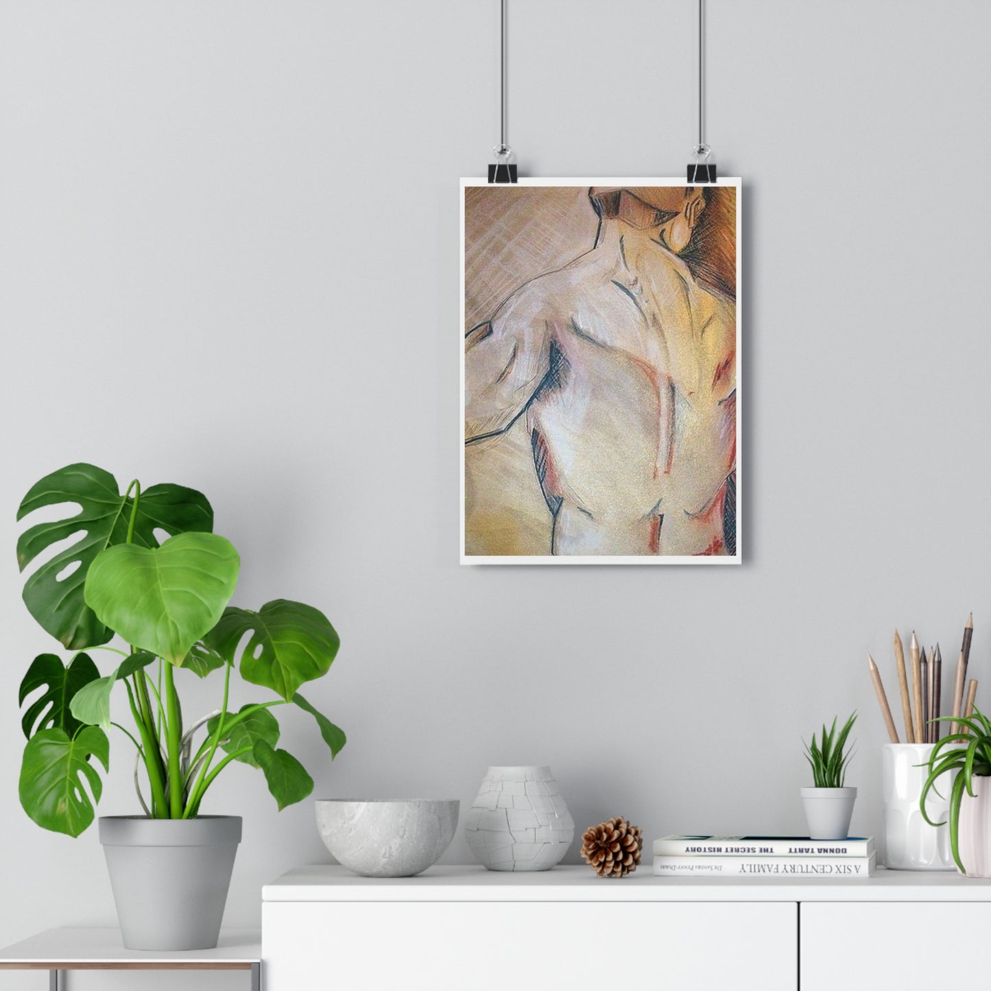 "Anatomy Study”- Giclée Art Print by artist David Hilborn