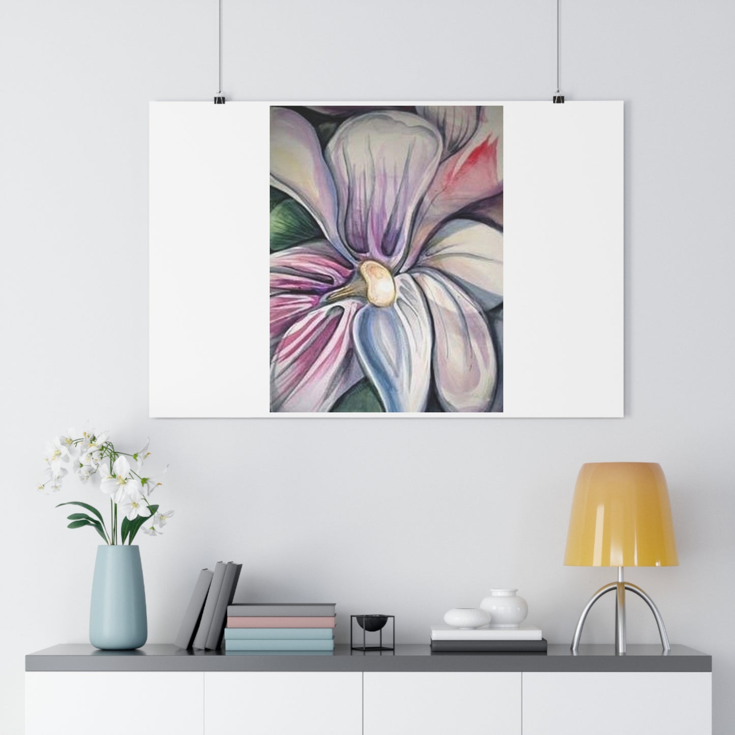 "Orchid”- Giclée Art Print by artist David Hilborn