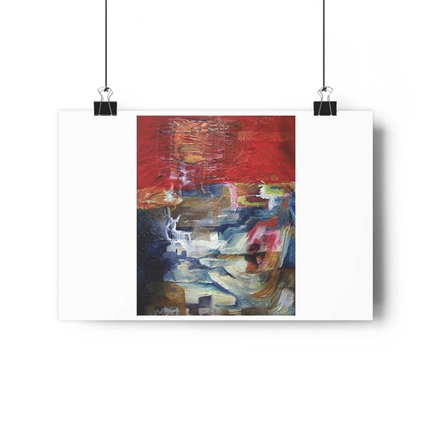 '"Meltdown”- Giclée Art Print by artist David Hilborn