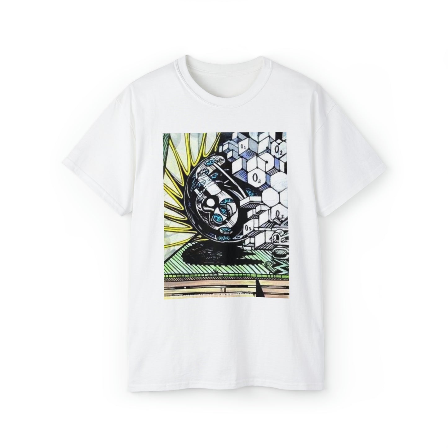 “Corner Pocket” - Short Sleeve Graphic Tee by Artist David Hilborn