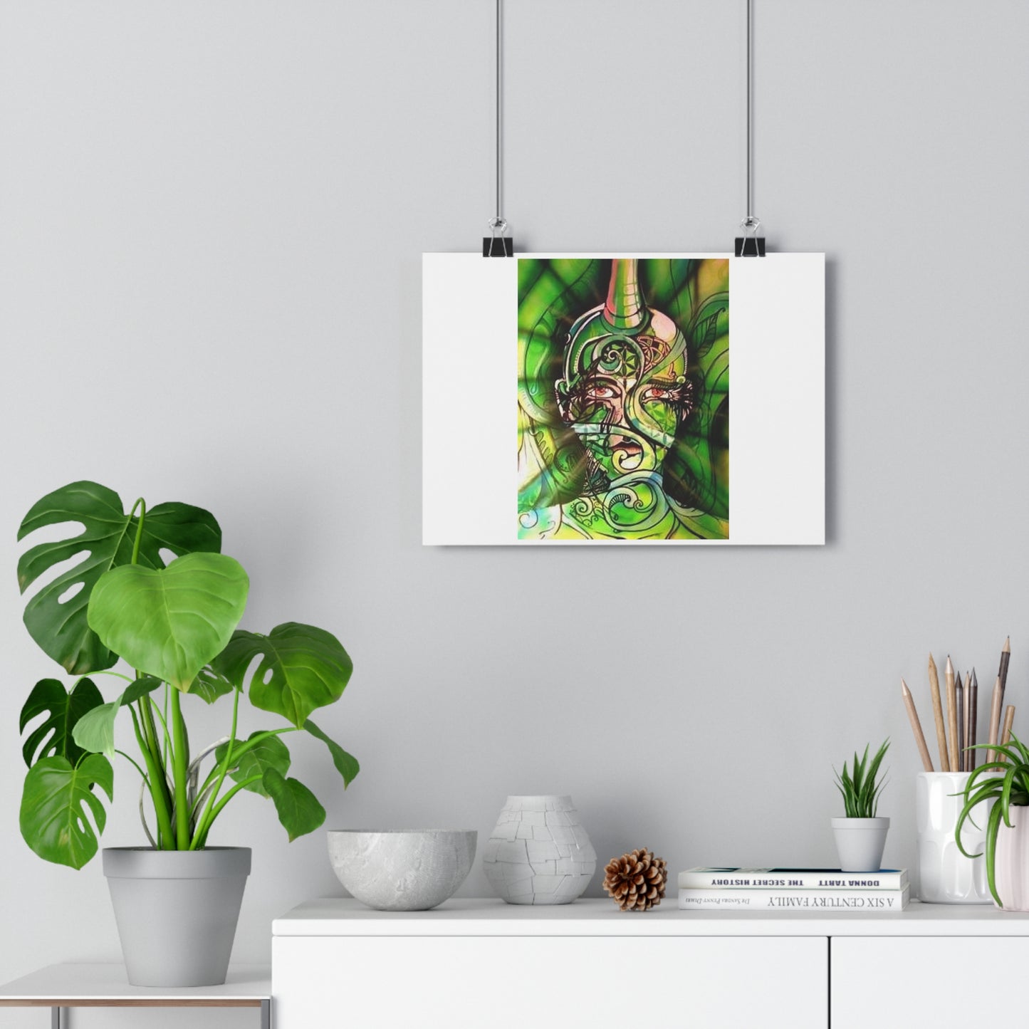 “Earthling”- Giclée Art Print by artist David Hilborn