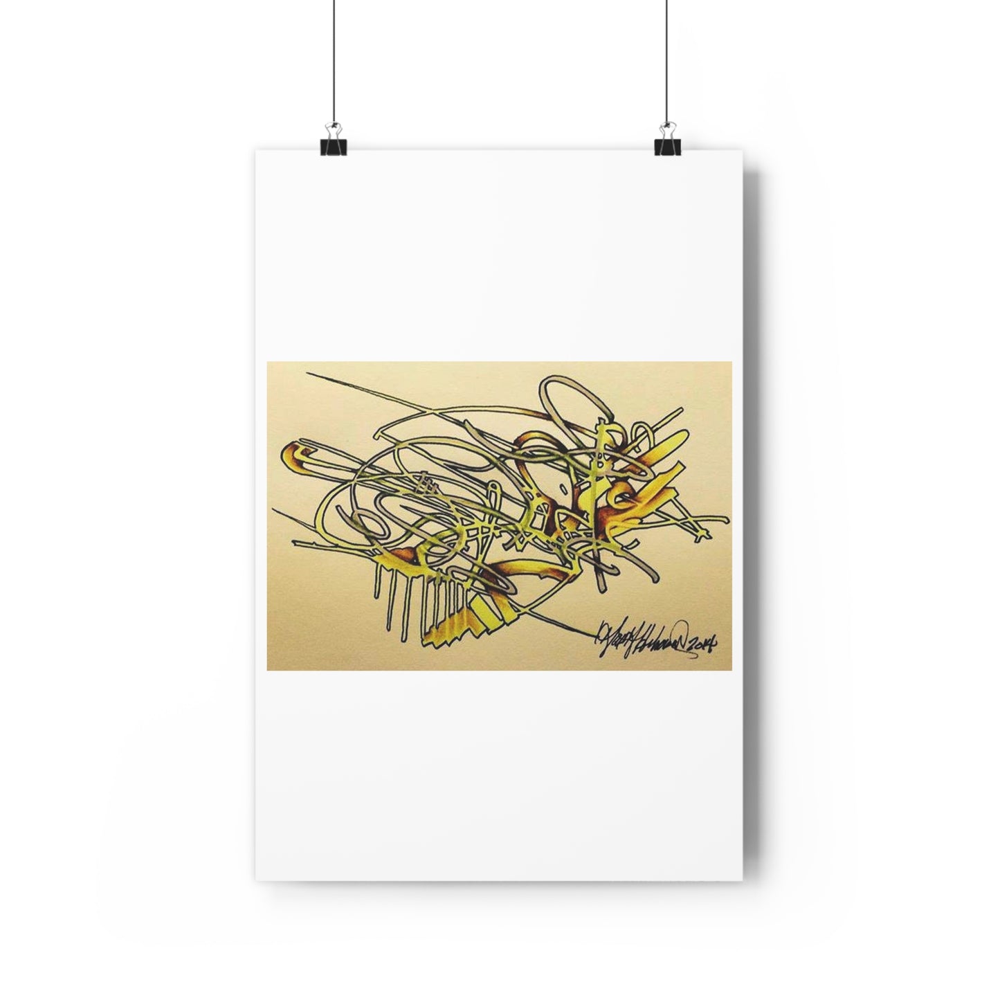 "Hornet”- Giclée Art Print by artist David Hilborn