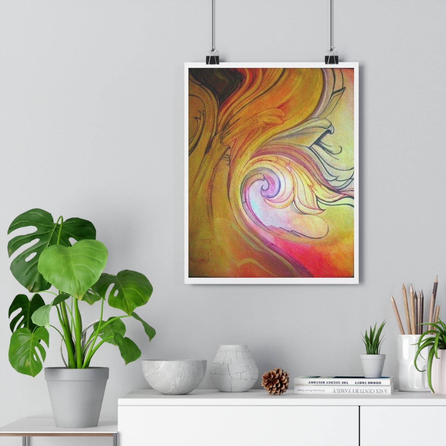 "Sol Flow”- Giclée Art Print by artist David Hilborn