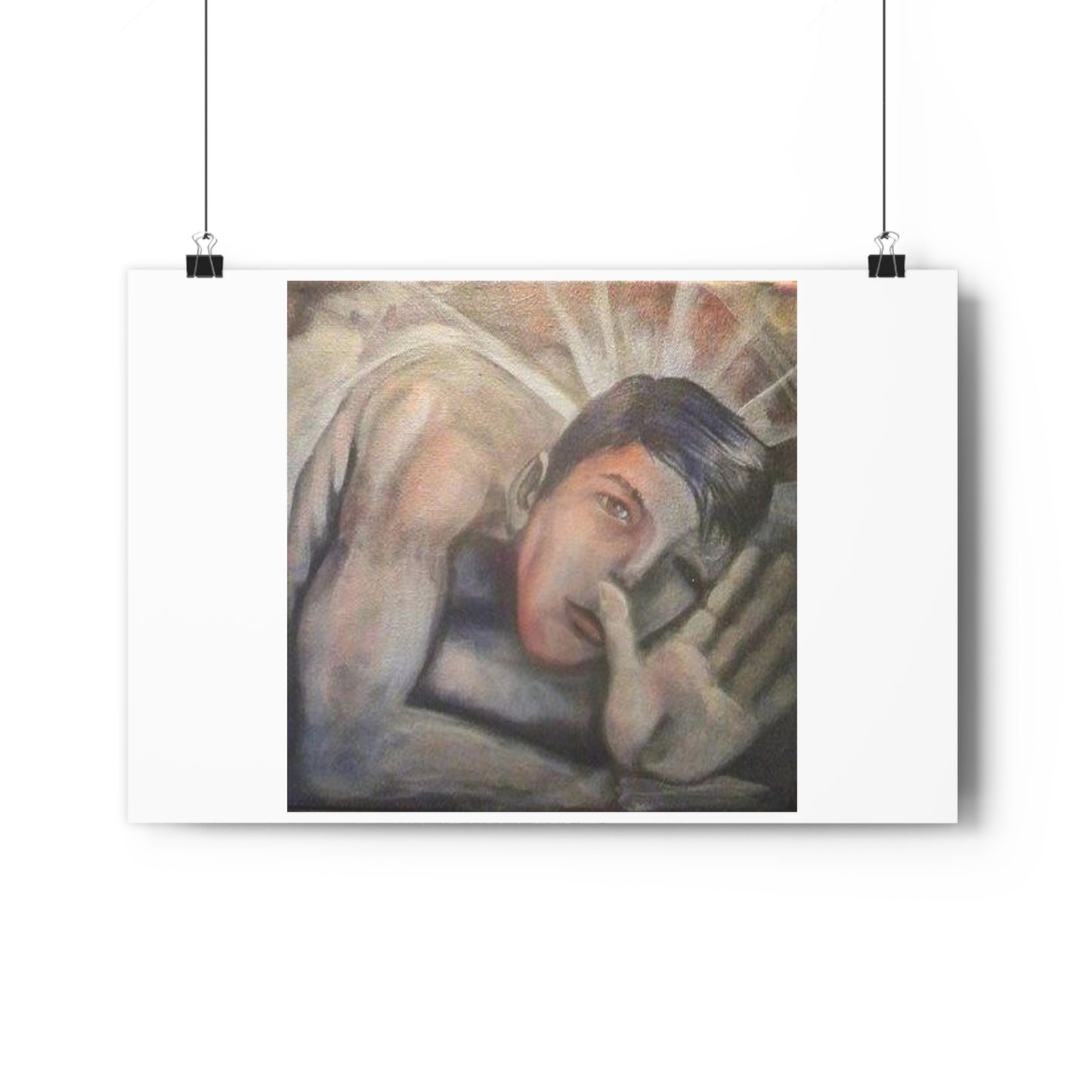 "Trapped”- Giclée Art Print by artist David Hilborn