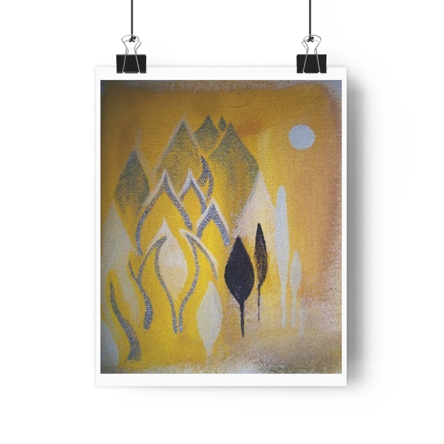 "Simplified Landscape”- Giclée Art Print by artist David Hilborn