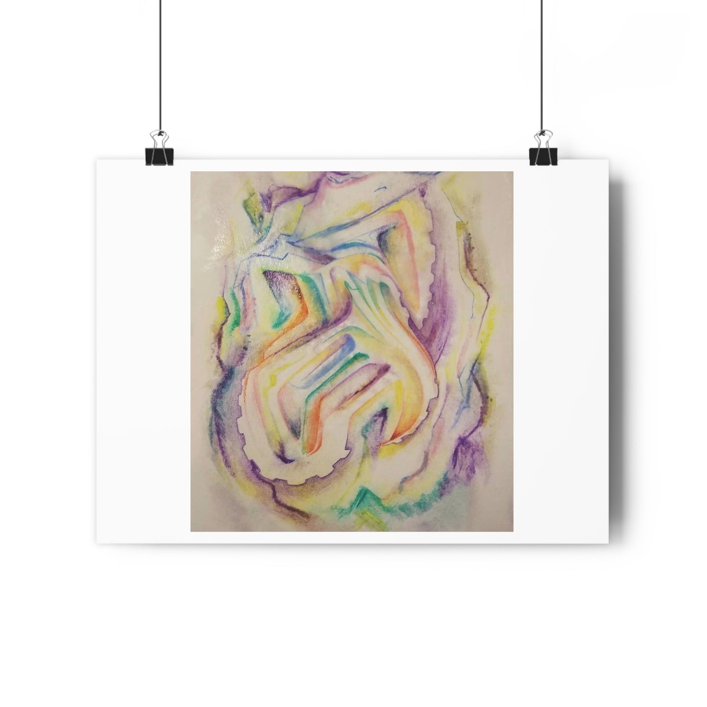 "Splooge Color Study”- Giclée Art Print by artist David Hilborn