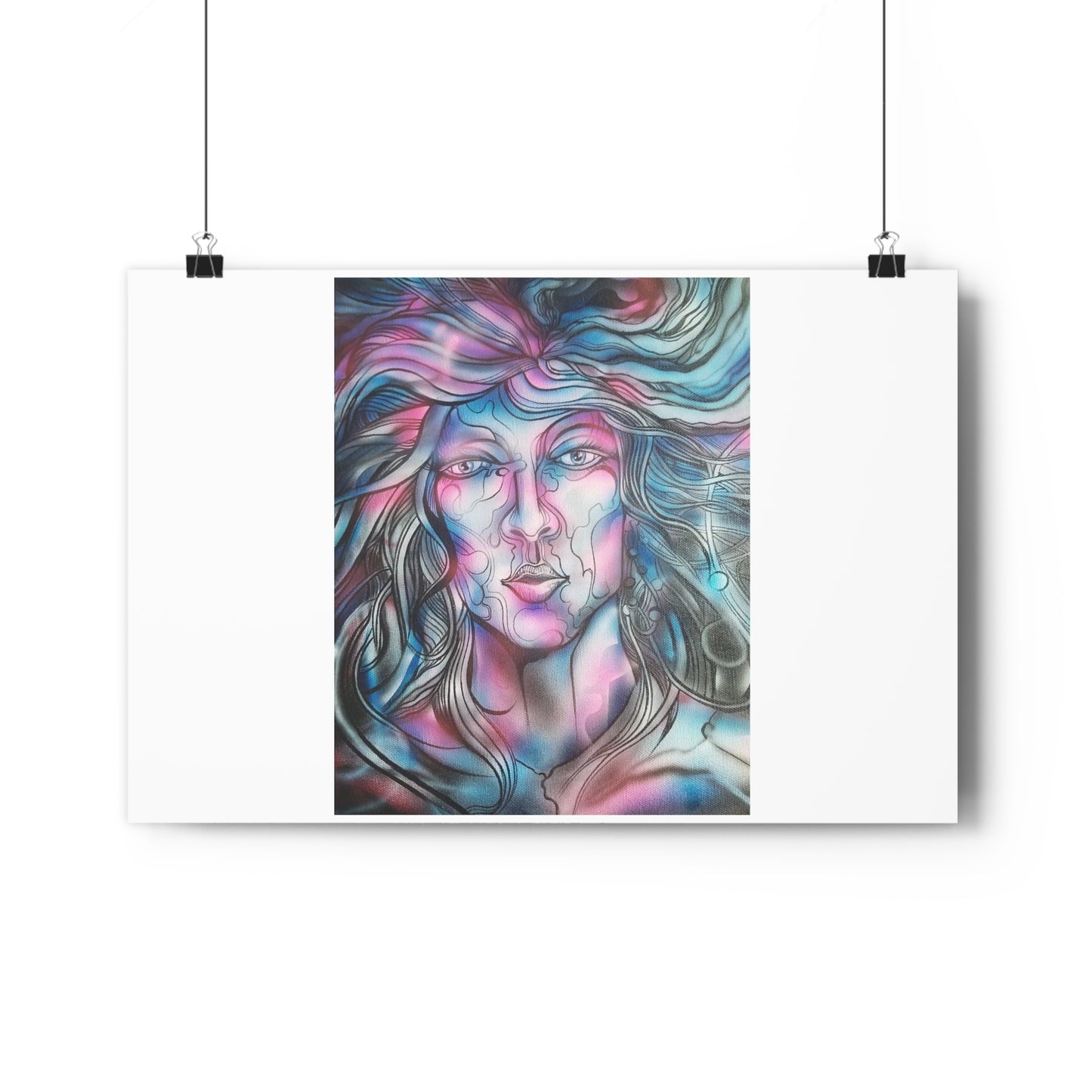 "Cerebral”- Giclée Art Print by artist David Hilborn