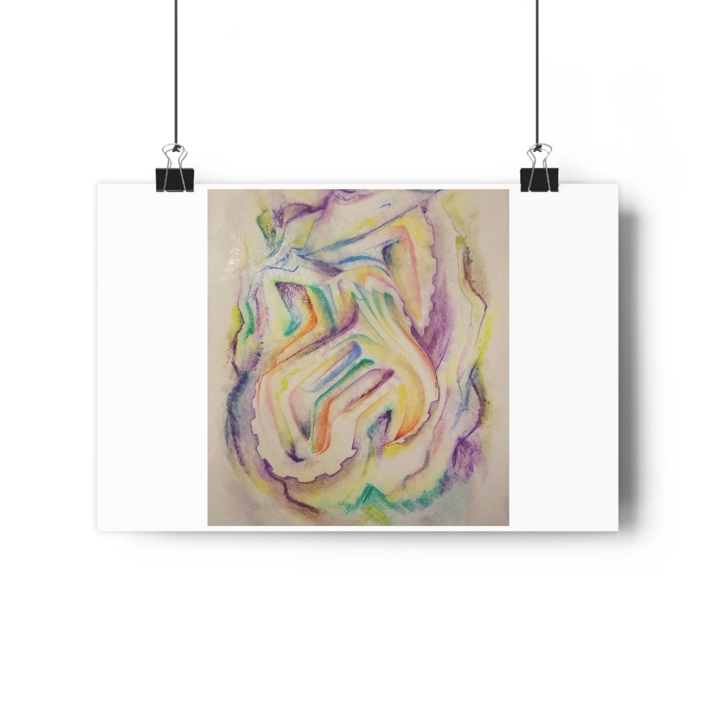 "Splooge Color Study”- Giclée Art Print by artist David Hilborn