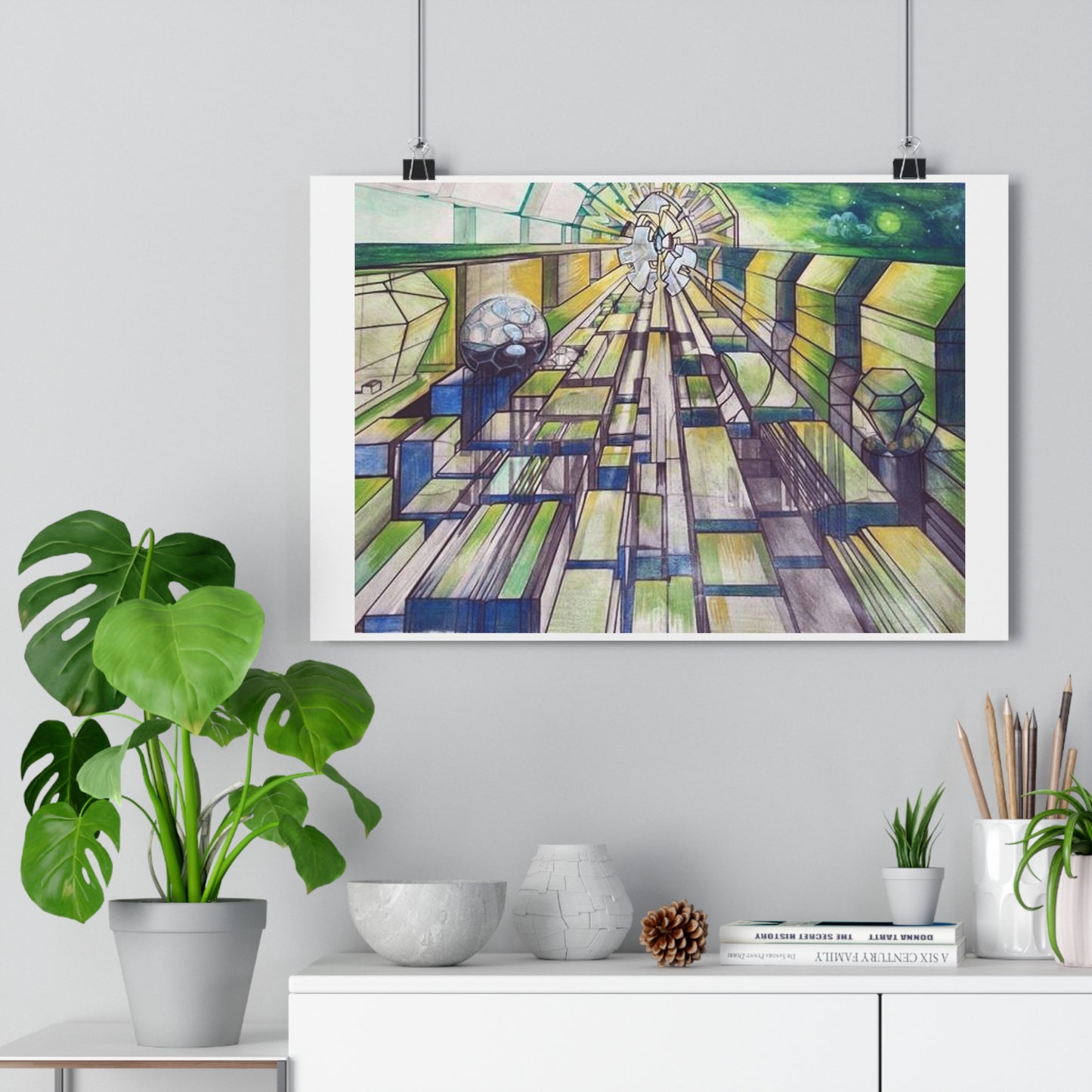 "Emerald City”- Giclée Art Print by artist David Hilborn