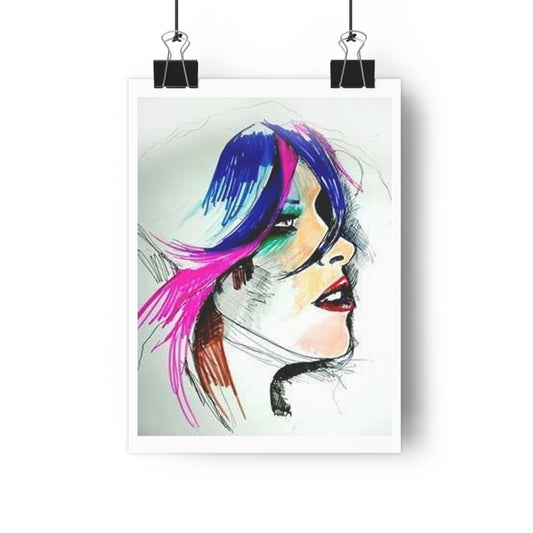 "Scribble”- Giclée Art Print by artist David Hilborn