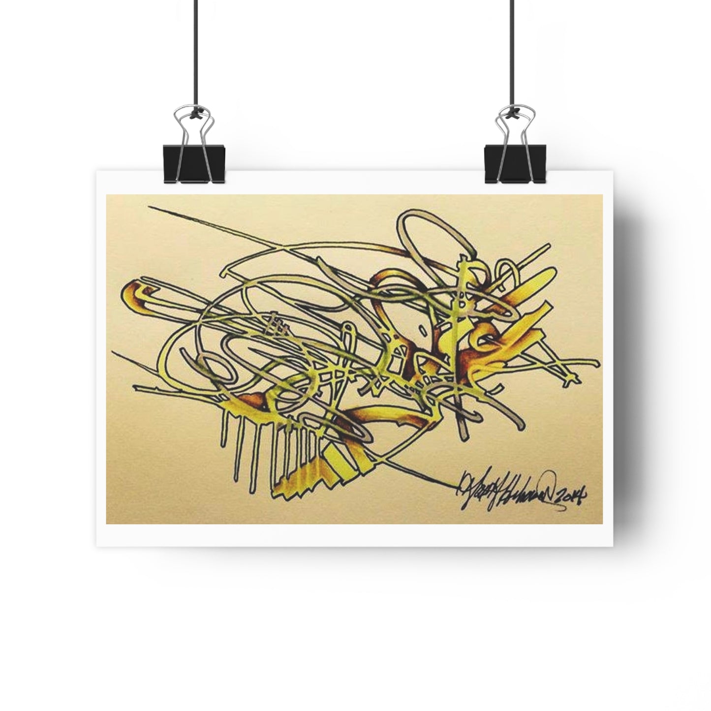 "Hornet”- Giclée Art Print by artist David Hilborn