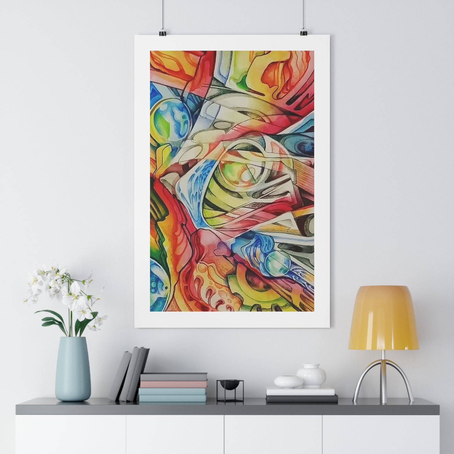 “Technicolor Lens 2”- Giclée Art Print by artist David Hilborn