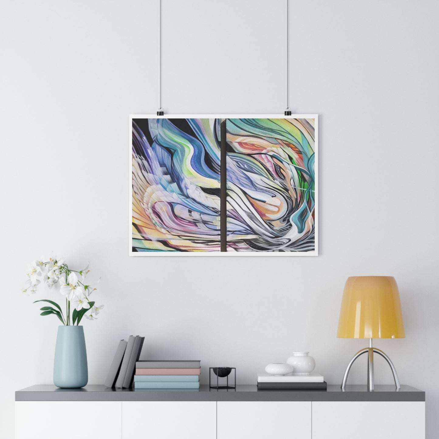 "Flow”- Giclée Art Print by artist David Hilborn