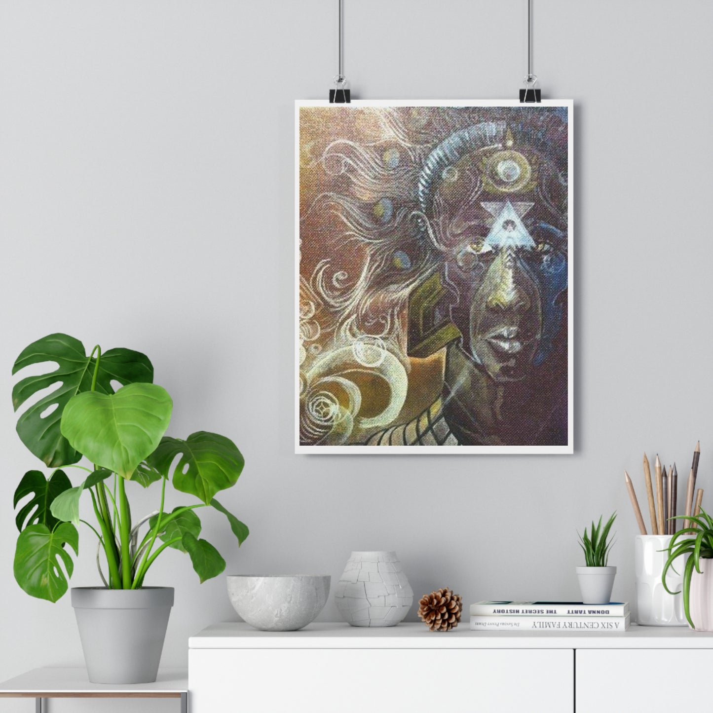 "Sha”- Giclée Art Print by artist David Hilborn