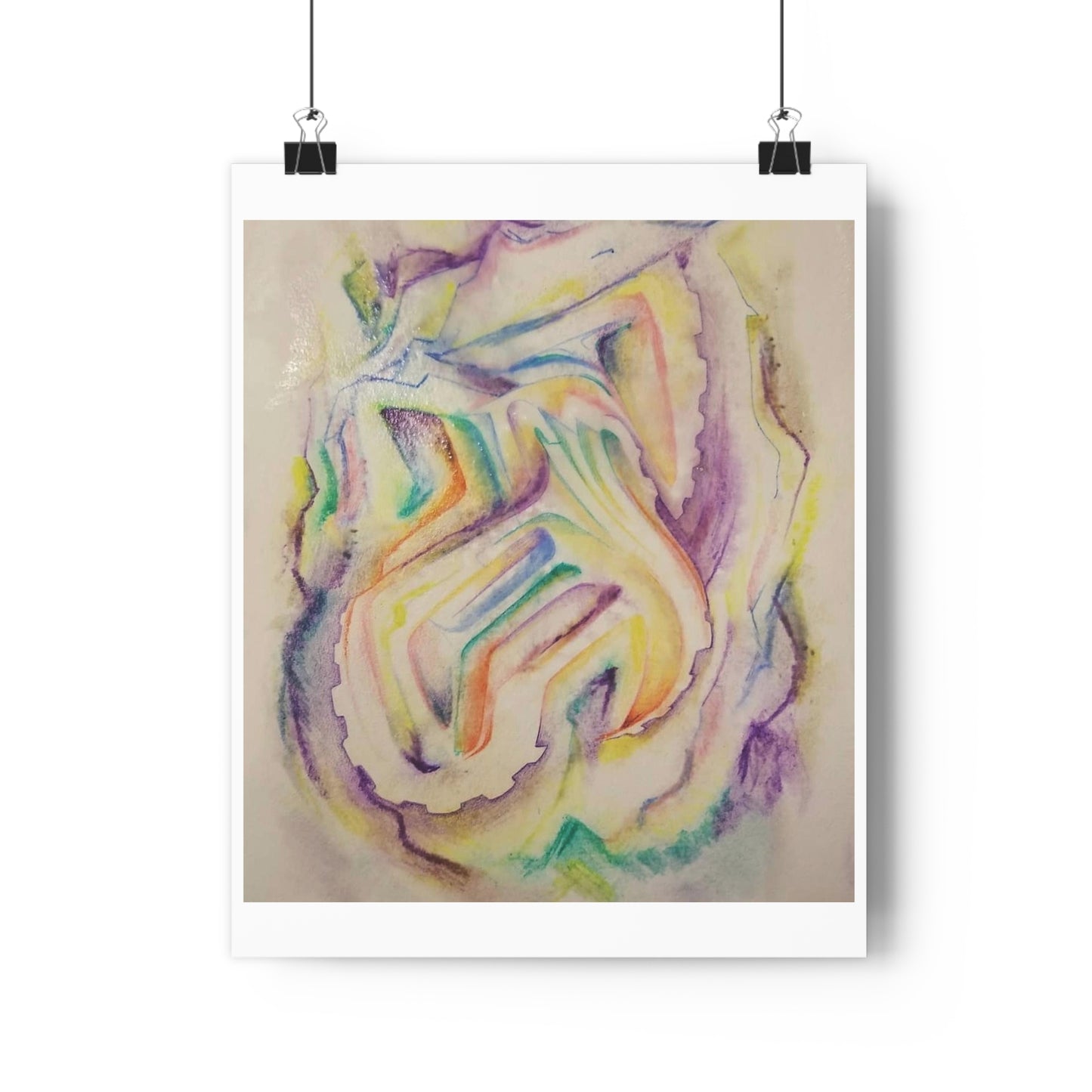 "Splooge Color Study”- Giclée Art Print by artist David Hilborn