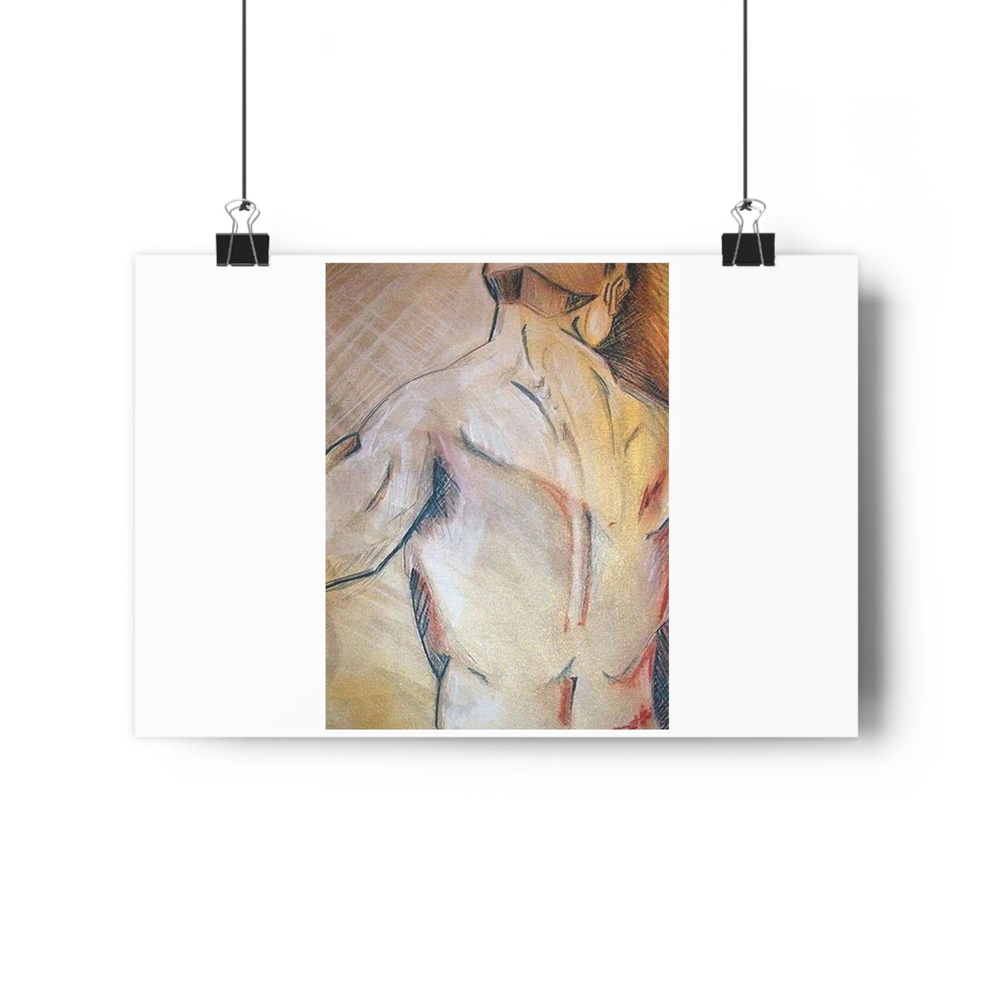 "Anatomy Study”- Giclée Art Print by artist David Hilborn