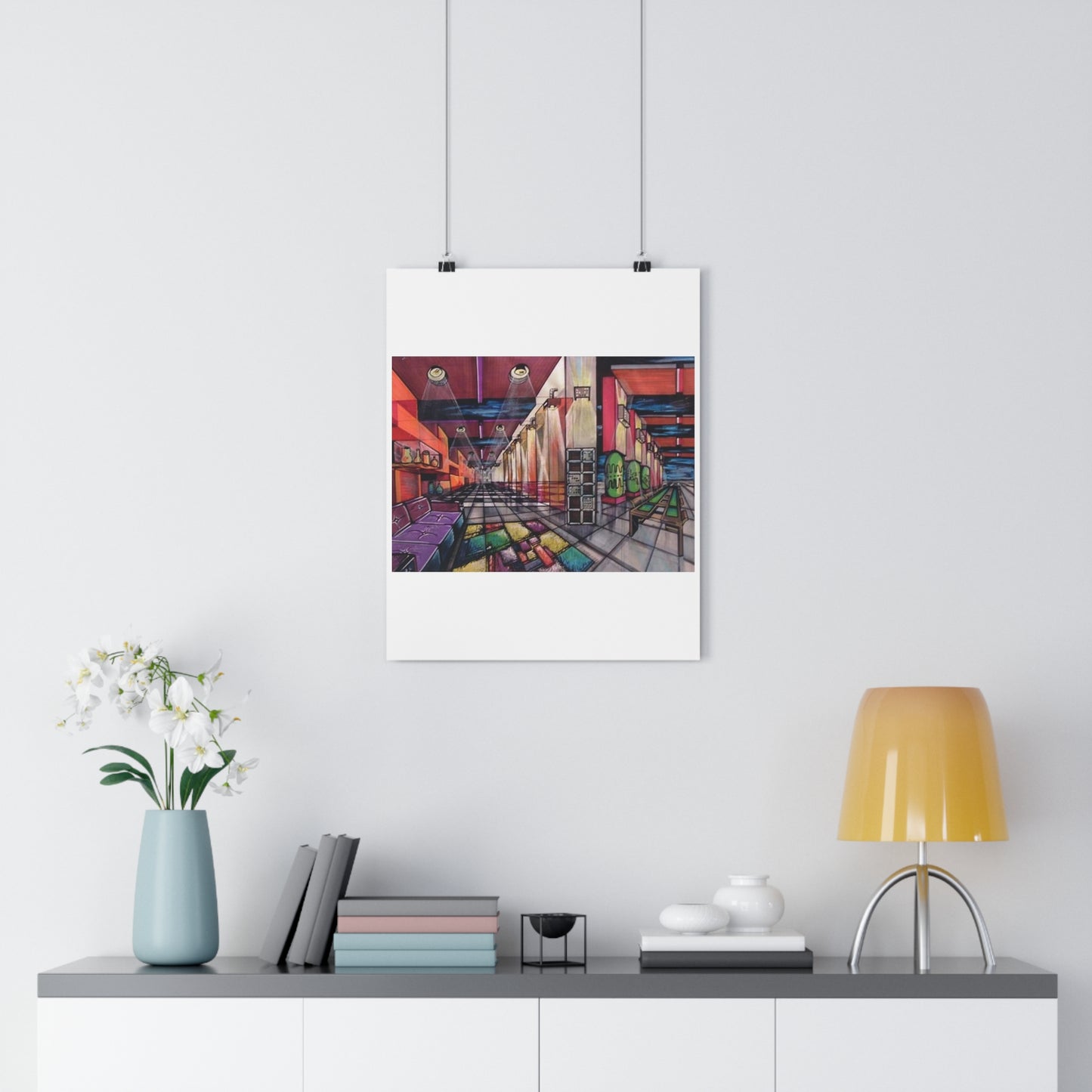 "Impossible Spaces”- Giclée Art Print by artist David Hilborn