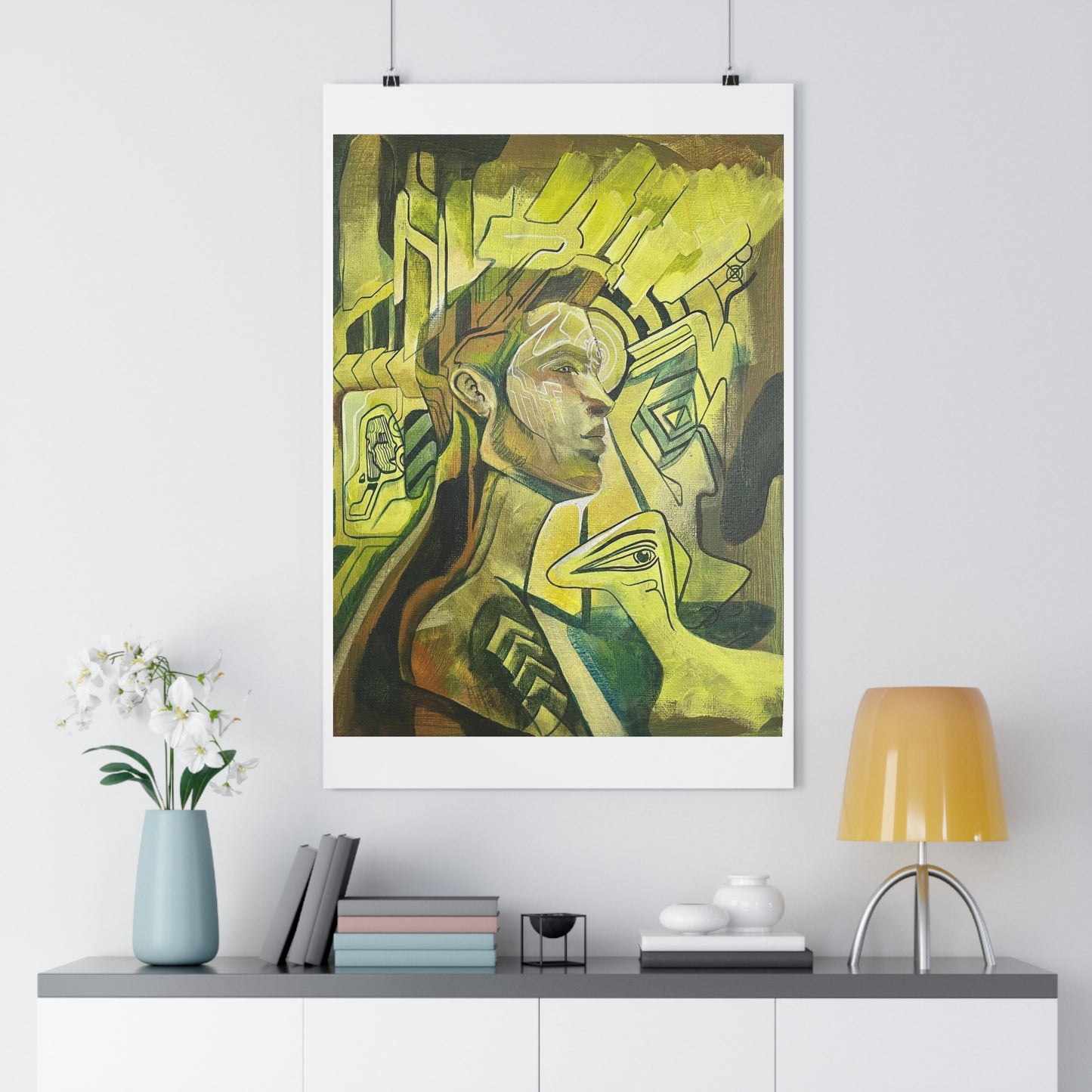 "Gliff" - Giclée Art Print by artist David Hilborn