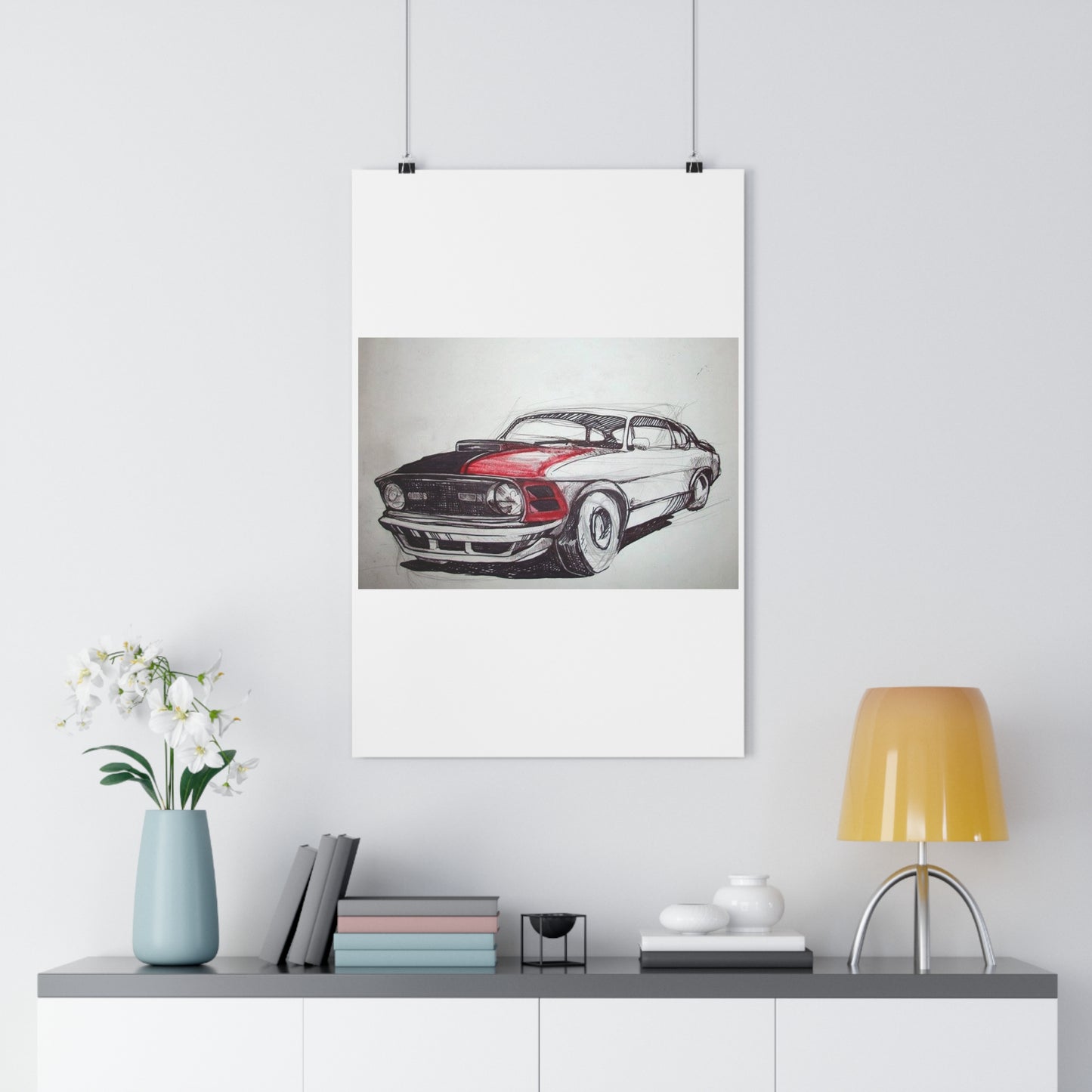 "Autobody Study”- Giclée Art Print by artist David Hilborn