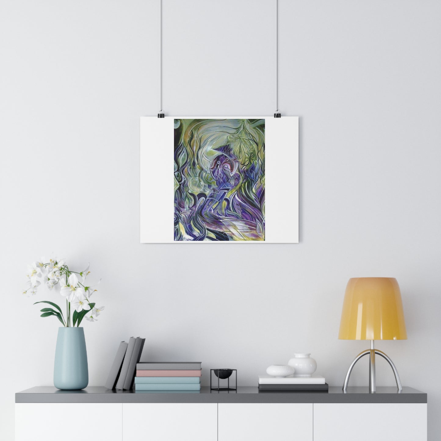 "Purp”- Giclée Art Print by artist David Hilborn