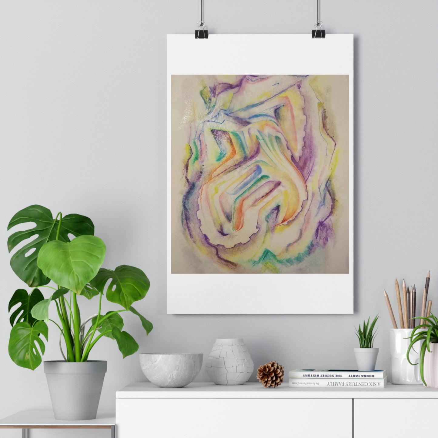 "Splooge Color Study”- Giclée Art Print by artist David Hilborn