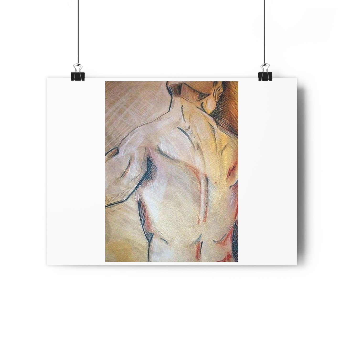 "Anatomy Study”- Giclée Art Print by artist David Hilborn