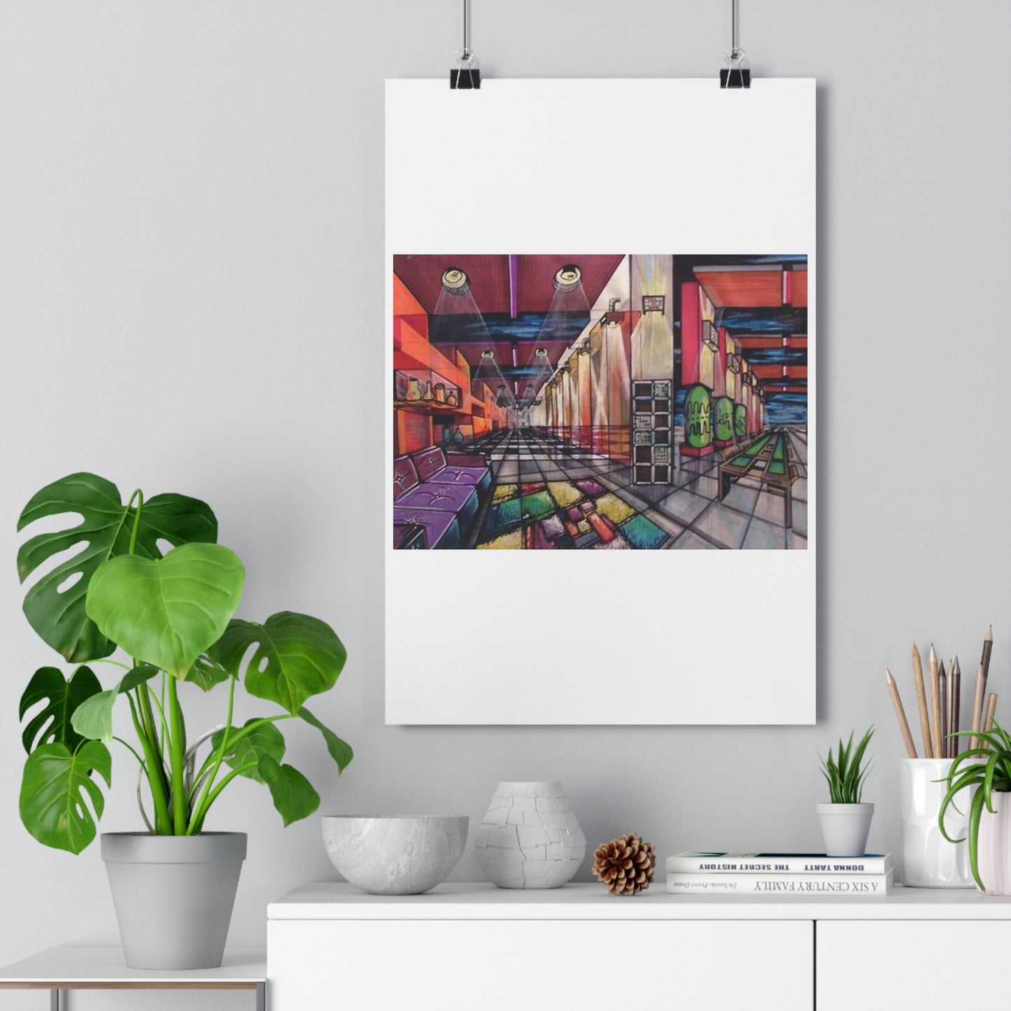 "Impossible Spaces”- Giclée Art Print by artist David Hilborn