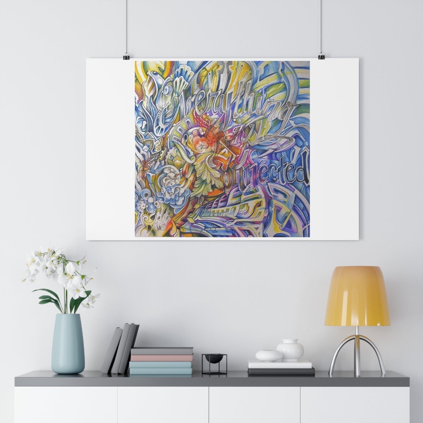 "Everything is Connected”- Giclée Art Print by artist David Hilborn