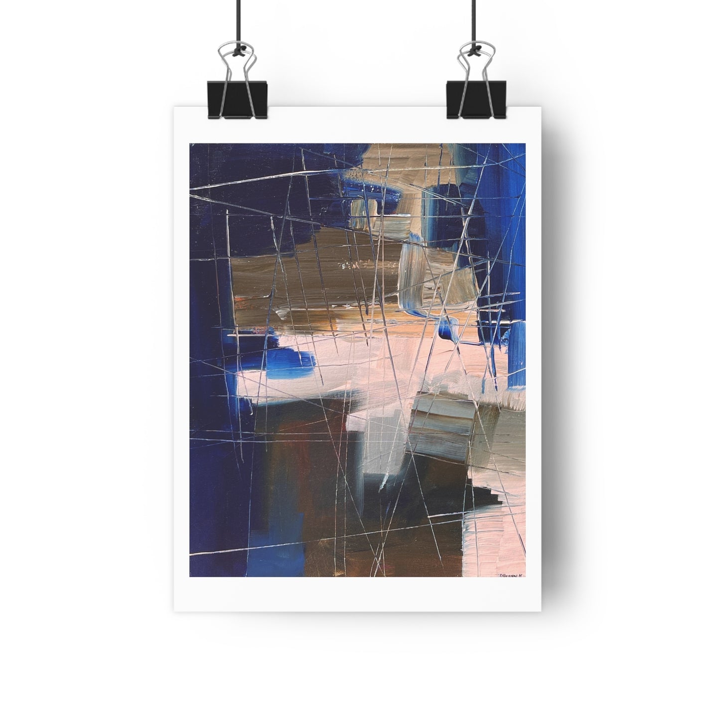 “Beach House”- Giclée Art Print by artist David Hilborn