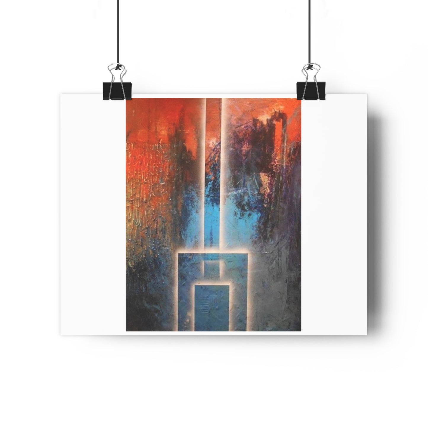 "Accend”- Giclée Art Print by artist David Hilborn