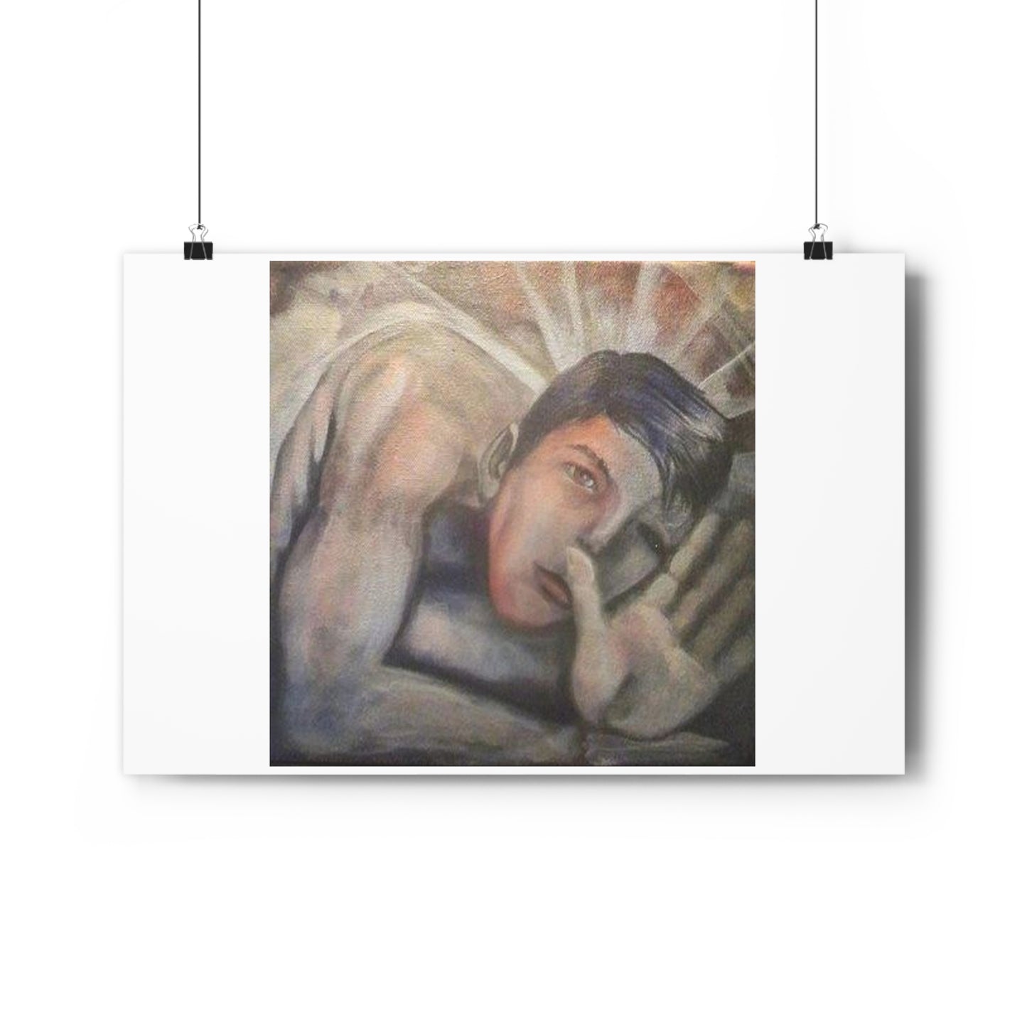 "Trapped”- Giclée Art Print by artist David Hilborn