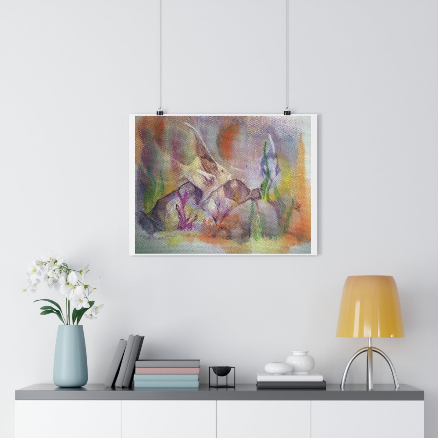 "Angelic”- Giclée Art Print by artist David Hilborn