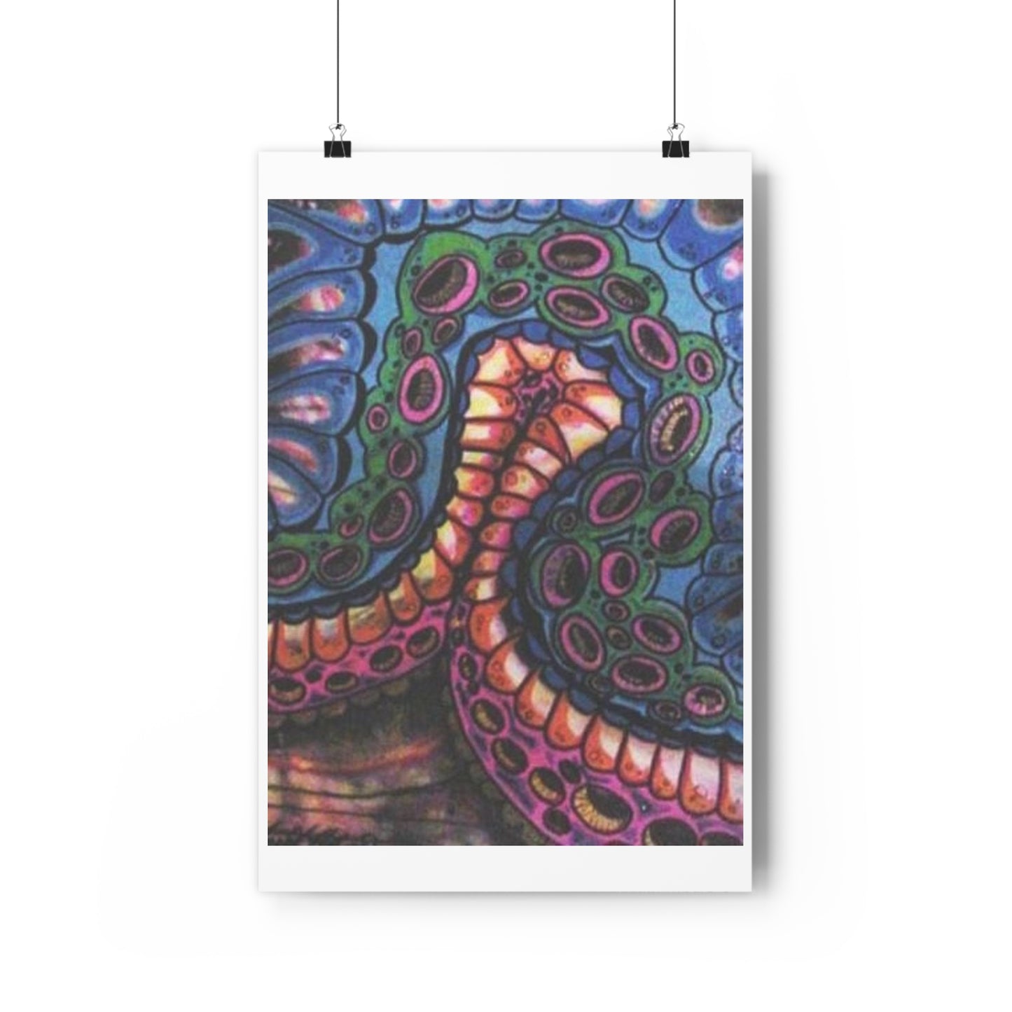 "Octopi”- Giclée Art Print by artist David Hilborn