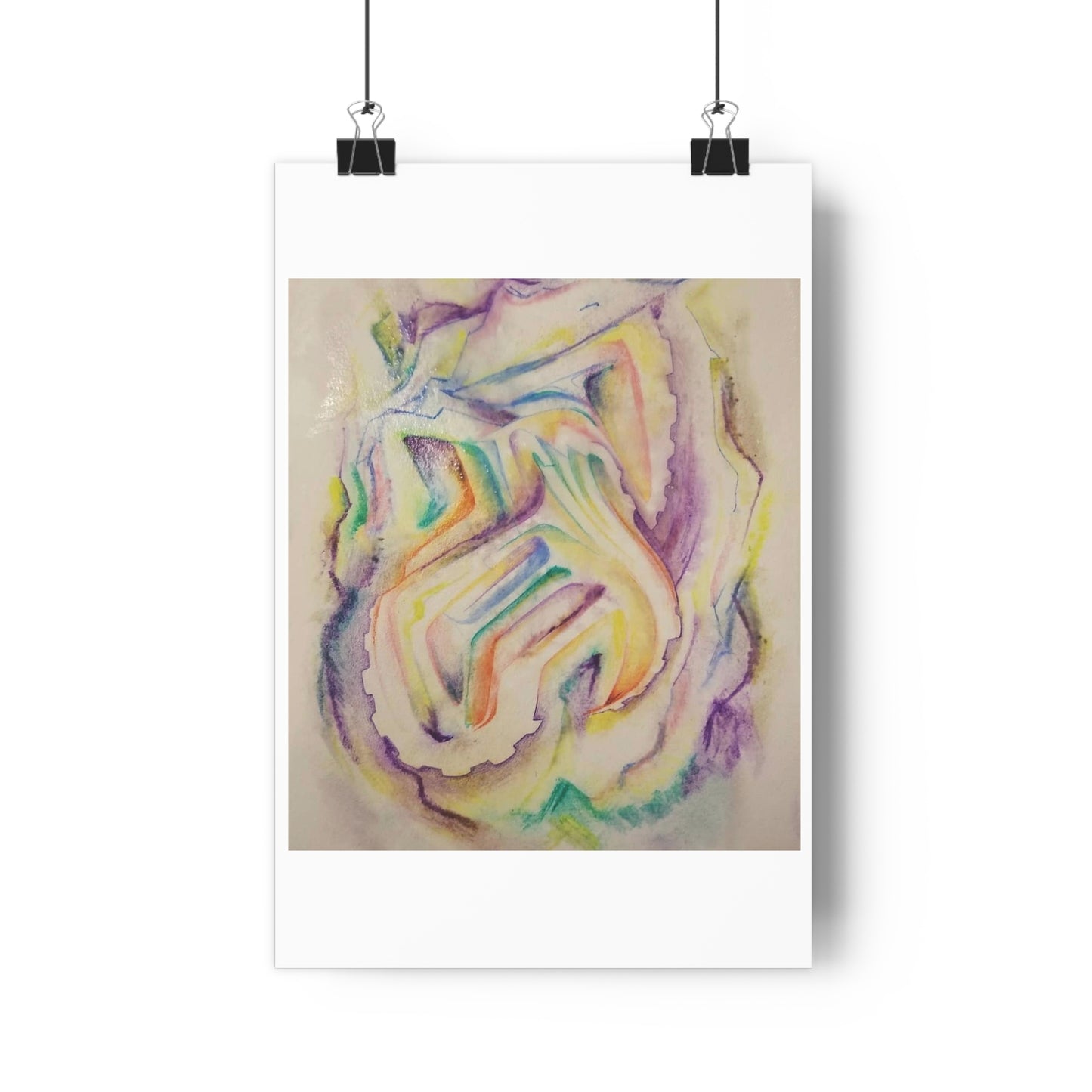 "Splooge Color Study”- Giclée Art Print by artist David Hilborn