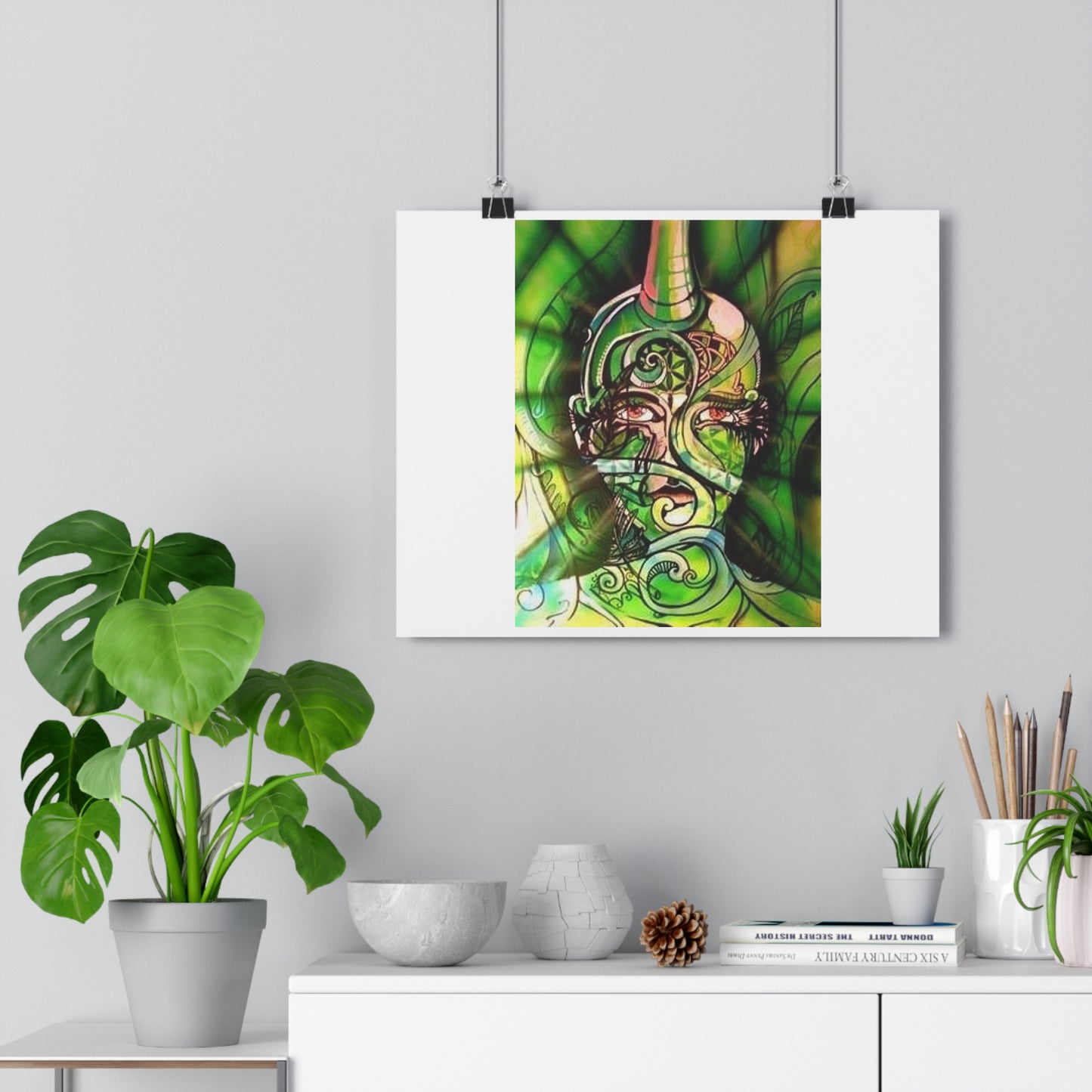 “Earthling”- Giclée Art Print by artist David Hilborn