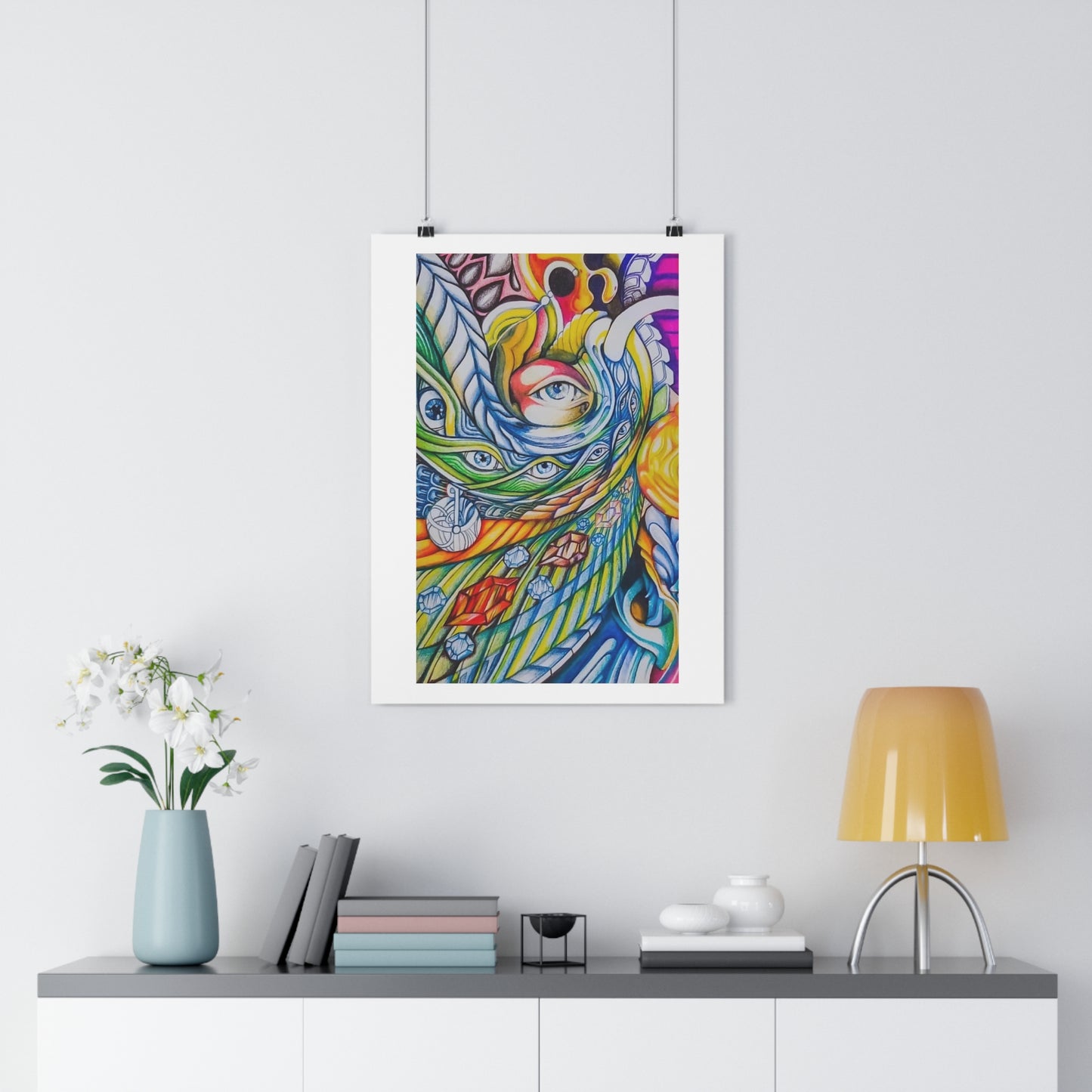 “Distraction”- Giclée Art Print by artist David Hilborn