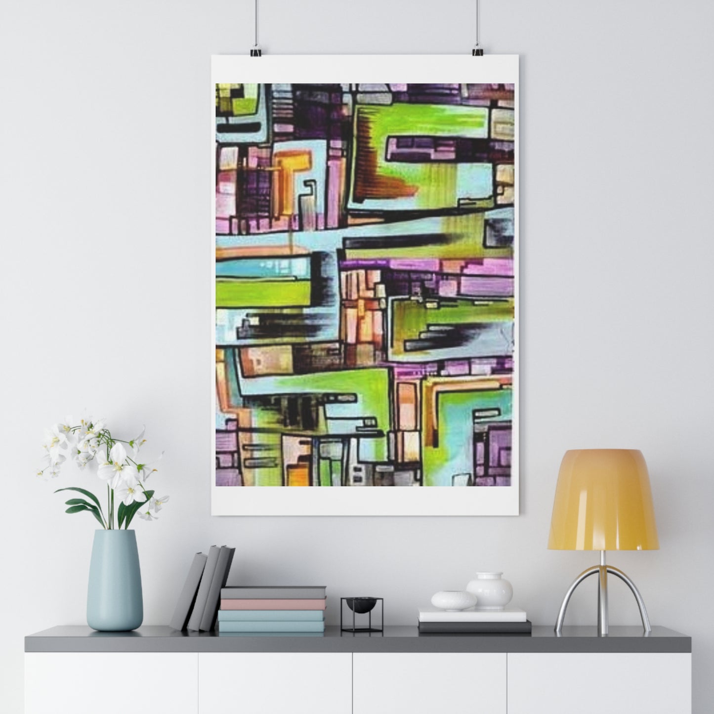 "London”- Giclée Art Print by artist David Hilborn