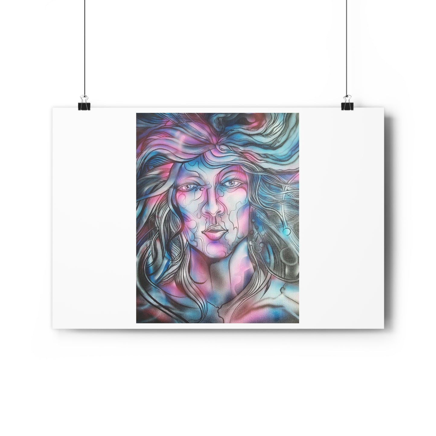 "Cerebral”- Giclée Art Print by artist David Hilborn