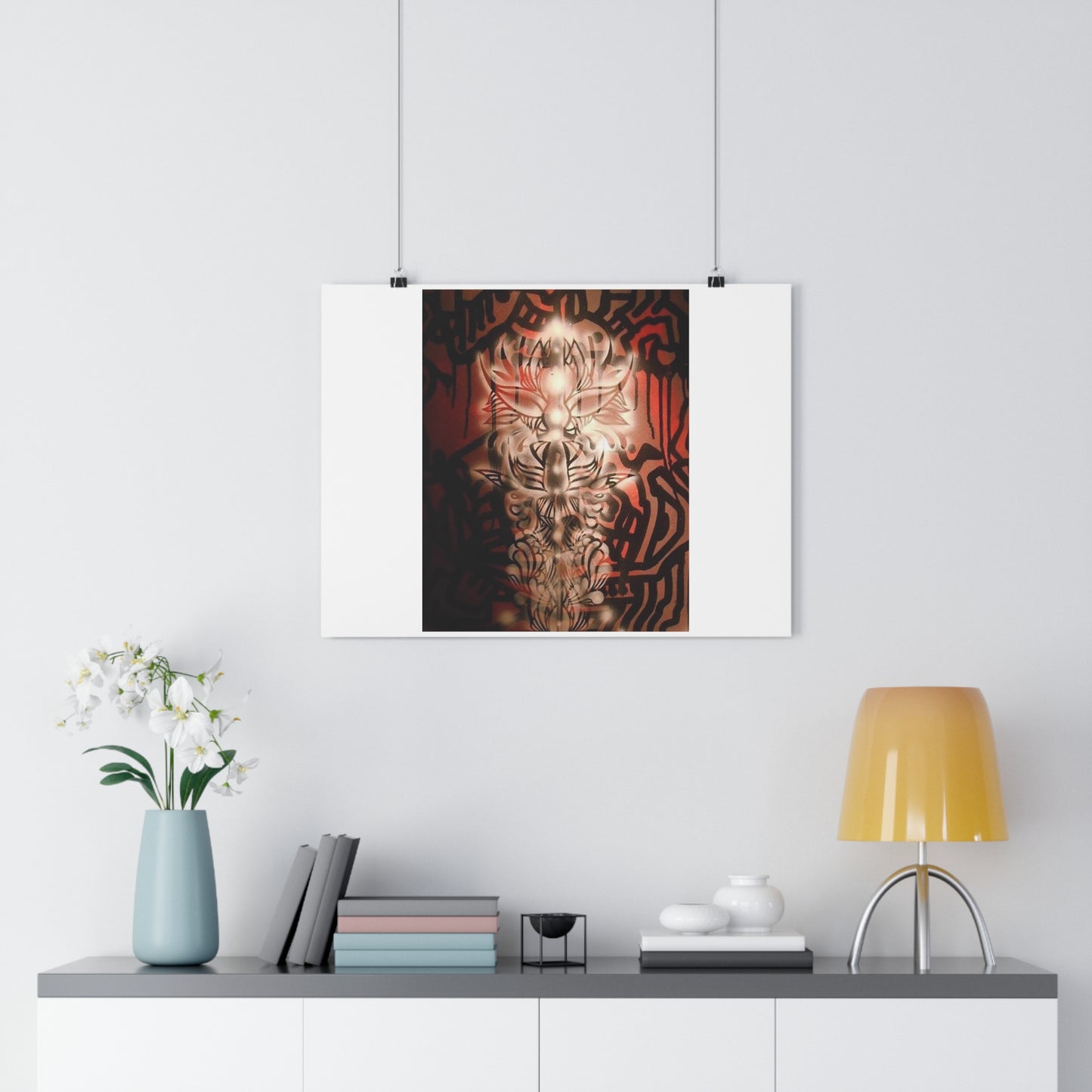 "Climber”- Giclée Art Print by artist David Hilborn