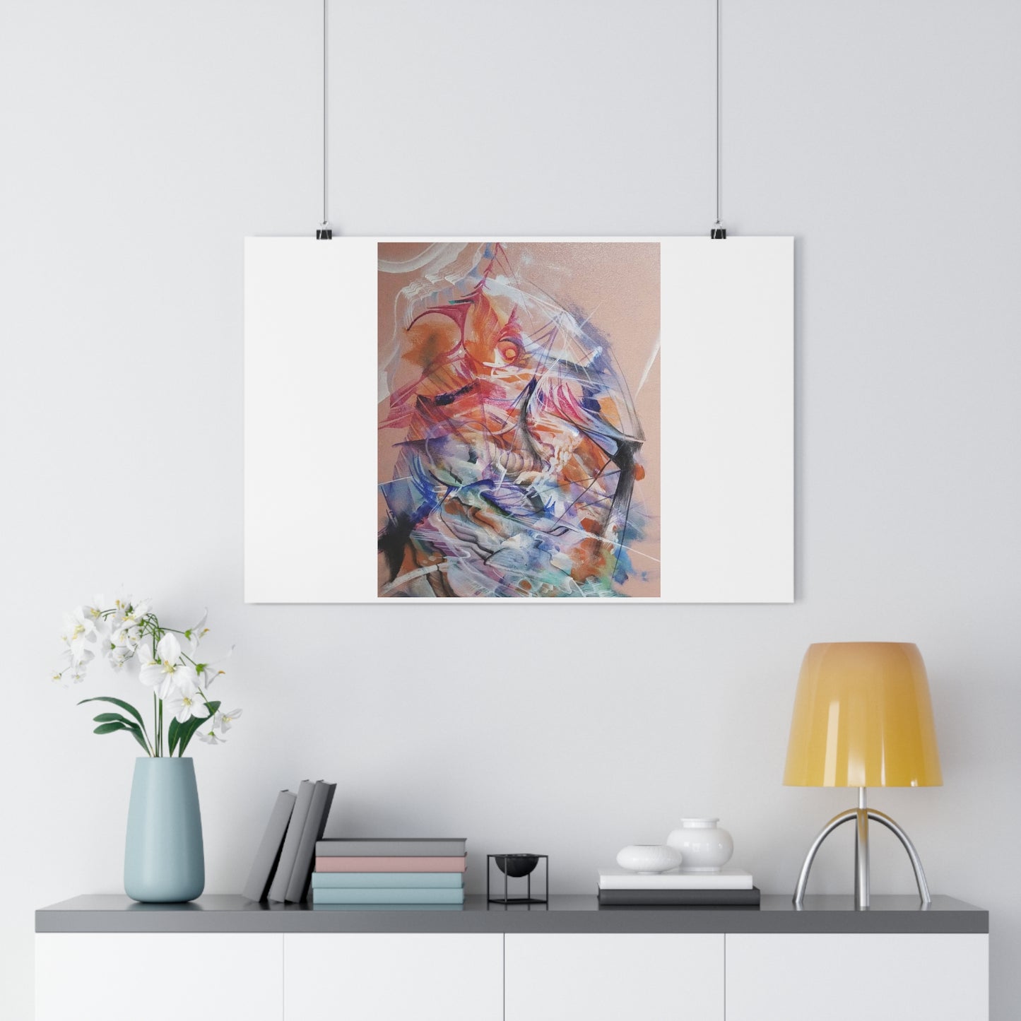 "Creamsicle”- Giclée Art Print by artist David Hilborn