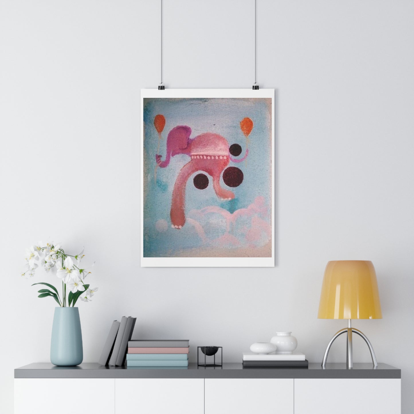 "Ele-float”- Giclée Art Print by artist David Hilborn