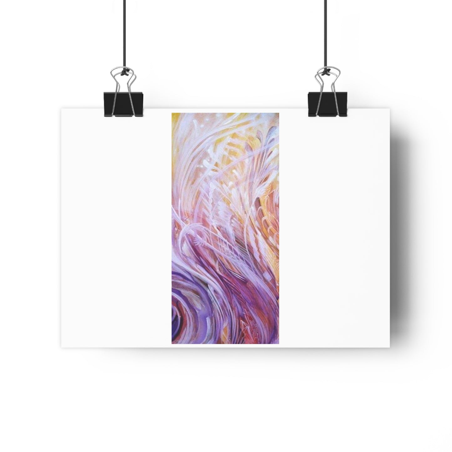 "Flare up”- Giclée Art Print by artist David Hilborn